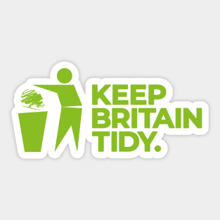 Keep Britain Tidy Sticker